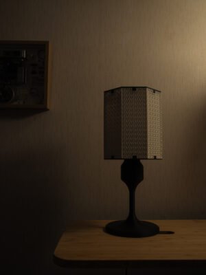 光跡 Trace 窗花格柵造型 3D列印桌燈