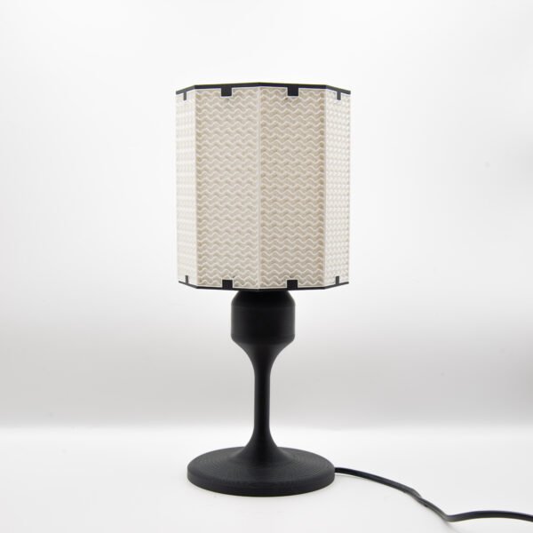 光跡 窗花格柵造型桌燈 復古光影效果 E27燈座細節