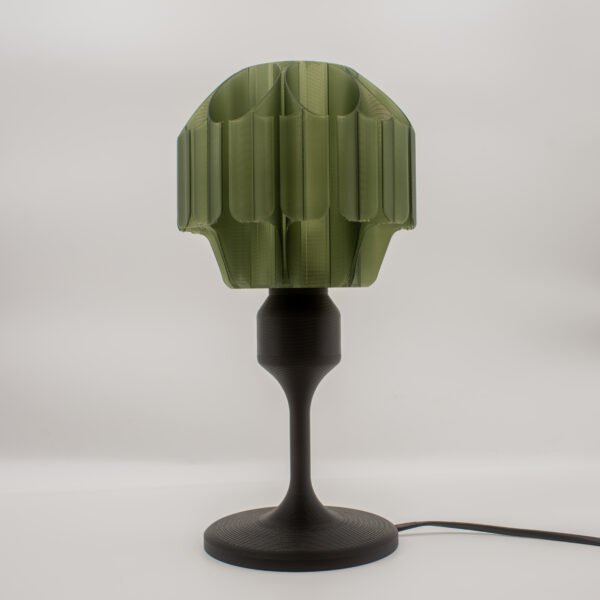 光棲 綠色半透明葉片造型桌燈 植感居家氛圍 E27燈座